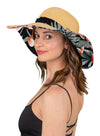 Fabric Brim Sun Hat