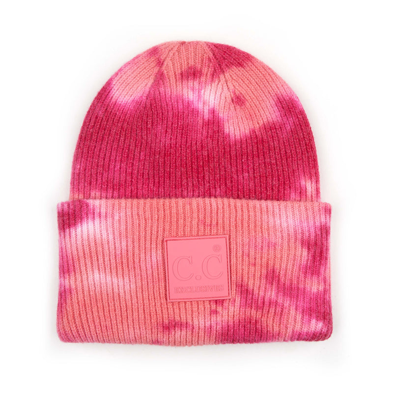 C.C. Tie Dye Knit Hat