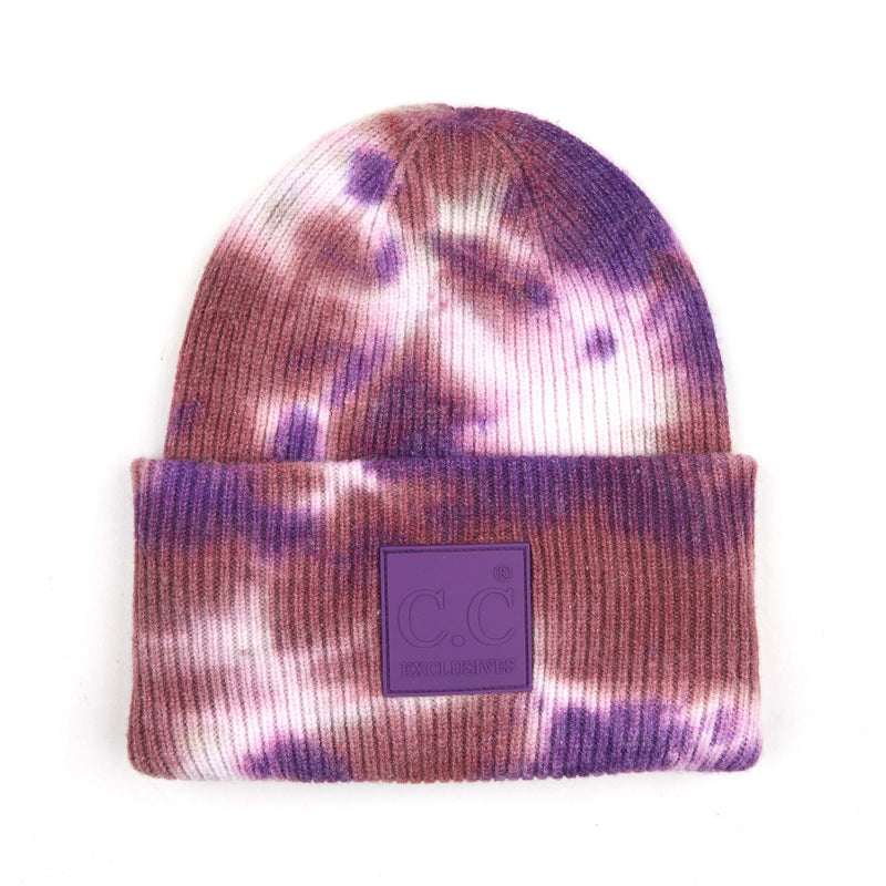 C.C. Tie Dye Knit Hat