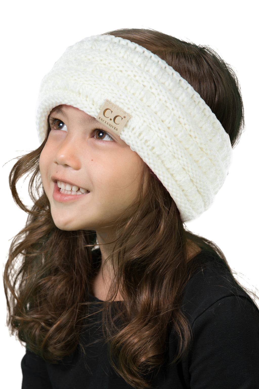 C.C. Kid's Ribbed Knit Winter Headband