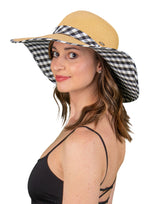 Fabric Brim Sun Hat