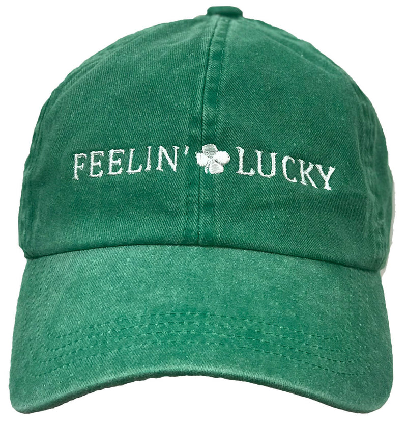 St. Patrick's Day Party Cap - Feelin' Lucky (Green)