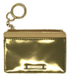Metallic Card Holder - Gold