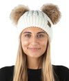 Adult Double Pom Beanie