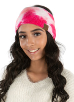 Women's Headwrap Tie Dye Headband Soft Knit Warm Winter Ear Warmer