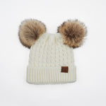 Adult Double Pom Beanie