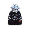 C.C. Chunky Knit Pom Hat: Jumbo Yarn