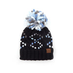 C.C. Chunky Knit Pom Hat: Jumbo Yarn