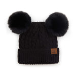 Adult Double Pom Beanie
