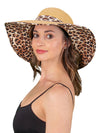 Fabric Brim Sun Hat