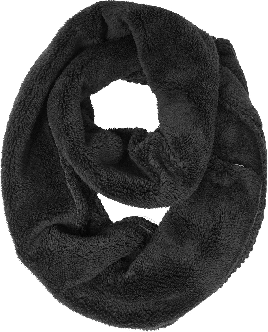 C.C. Cable Knit Infinity Scarf - Fuzzy Lined