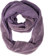 C.C. Cable Knit Infinity Scarf - Fuzzy Lined