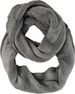 C.C. Cable Knit Infinity Scarf - Fuzzy Lined