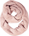 C.C. Cable Knit Infinity Scarf - Fuzzy Lined