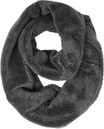 C.C. Cable Knit Infinity Scarf - Fuzzy Lined