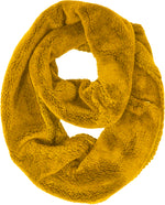 C.C. Cable Knit Infinity Scarf - Fuzzy Lined