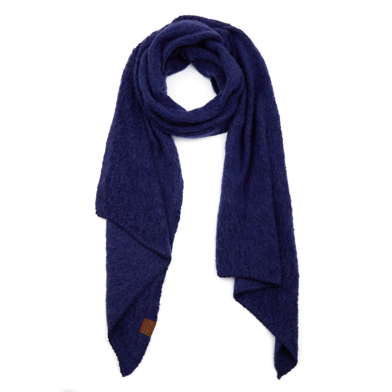 C.C. Super Soft Knit Boucle Scarf