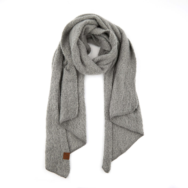 C.C. Super Soft Knit Boucle Scarf