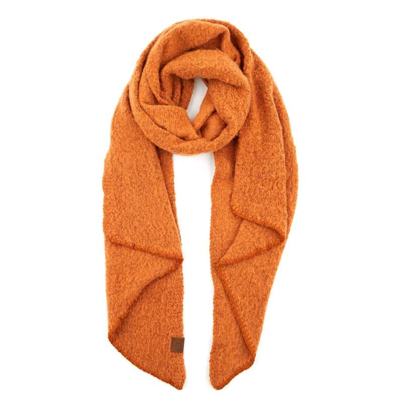 C.C. Super Soft Knit Boucle Scarf