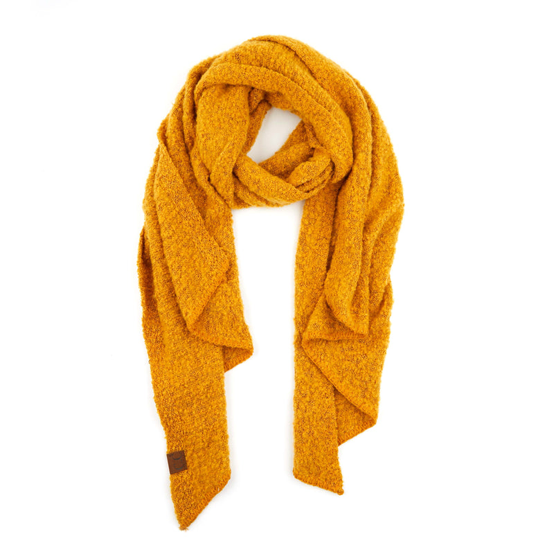 C.C. Super Soft Knit Boucle Scarf