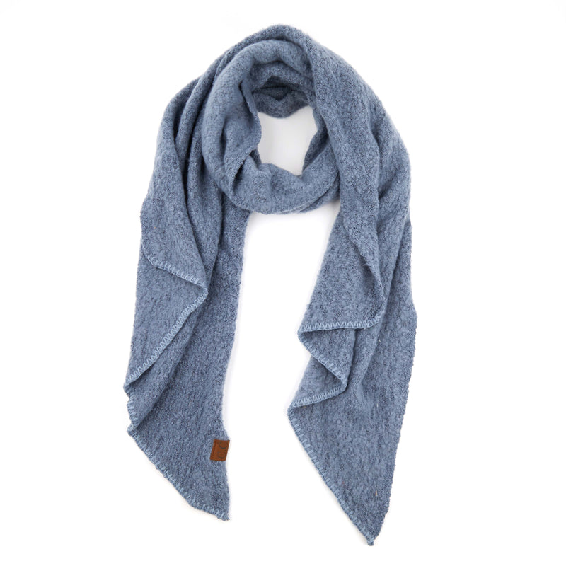 C.C. Super Soft Knit Boucle Scarf