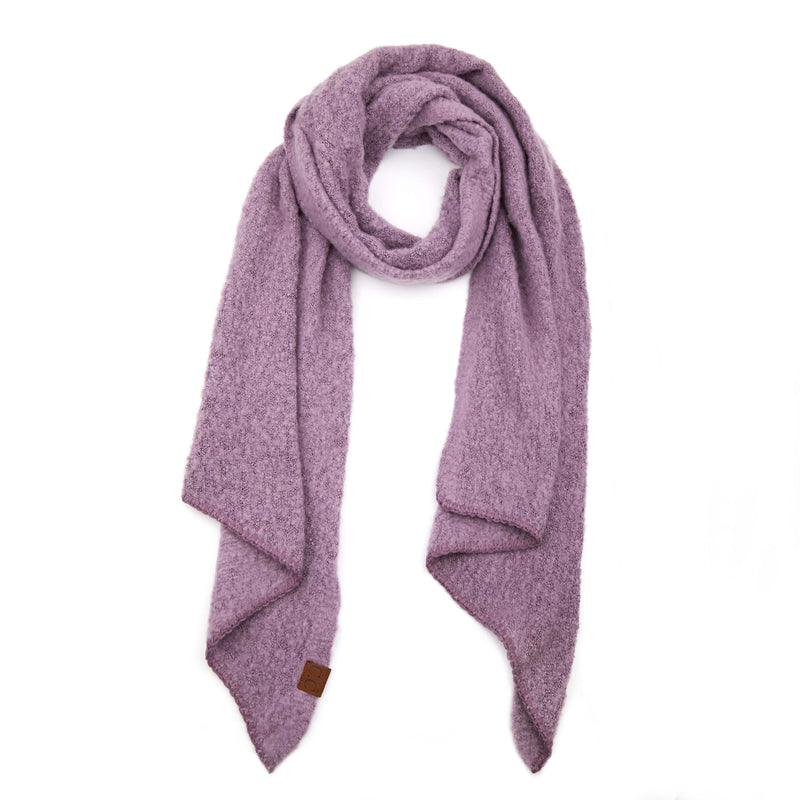 C.C. Super Soft Knit Boucle Scarf