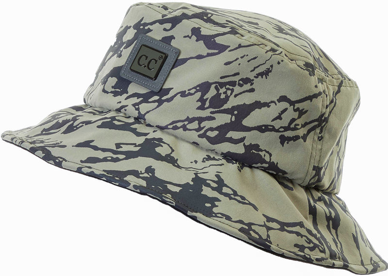 Reflective Bucket Hat - Marble Print