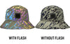 Reflective Bucket Hat - Marble Print