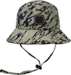 Reflective Bucket Hat - Marble Print