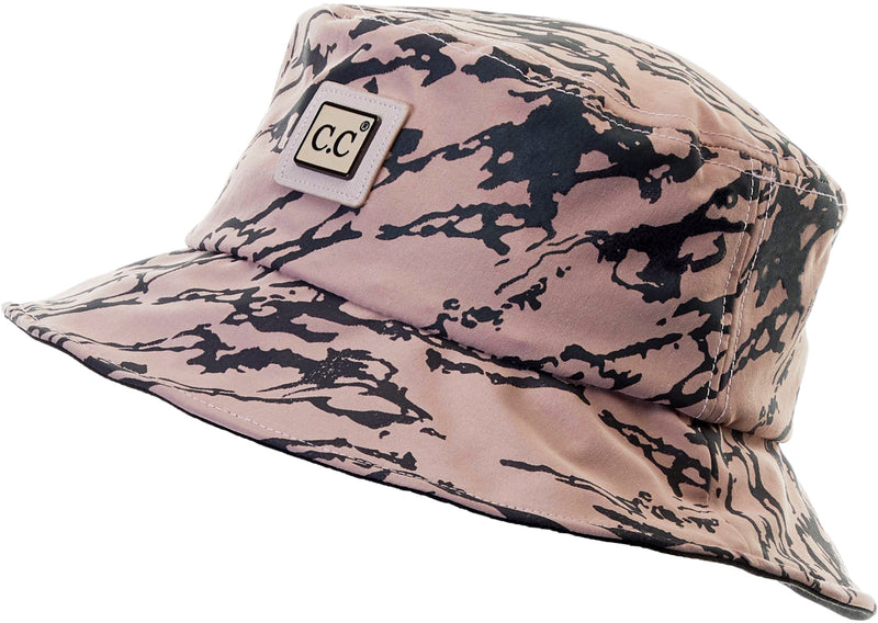 Reflective Bucket Hat - Marble Print