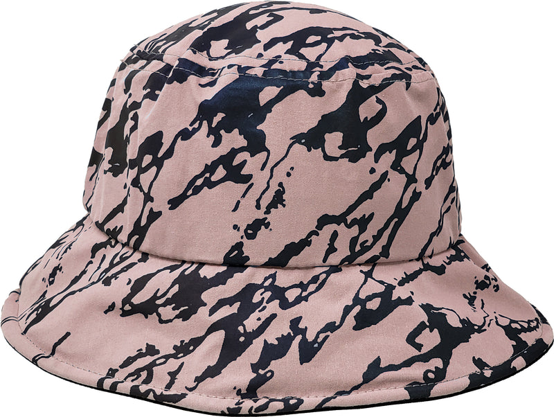 Reflective Bucket Hat - Marble Print