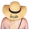 C.C Embroidered Sun Hat - Bride