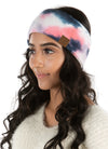 Women's Headwrap Tie Dye Headband Soft Knit Warm Winter Ear Warmer