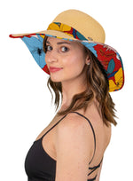 Fabric Brim Sun Hat