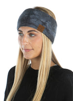 Women's Headwrap Tie Dye Headband Soft Knit Warm Winter Ear Warmer