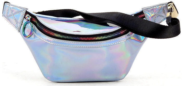 Funky Junque's Metallic Fanny Pack - Hologram