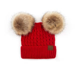 Adult Double Pom Beanie