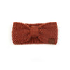 Womens Headwrap Soft Knit Warm Ear Warmer Bow Turban Style Headband