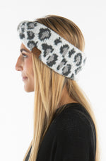 Womens Headwrap Soft Knit Warm Ear Warmer Bow Turban Style Headband