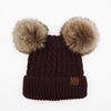 Adult Double Pom Beanie