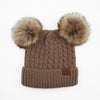 Adult Double Pom Beanie