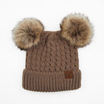 Adult Double Pom Beanie