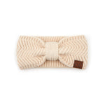 Womens Headwrap Soft Knit Warm Ear Warmer Bow Turban Style Headband