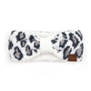 Womens Headwrap Soft Knit Warm Ear Warmer Bow Turban Style Headband